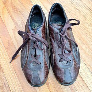 Puma Rudolf Dassler Schufabrik Leather Sneakers Mens 6.5 Brown EUC